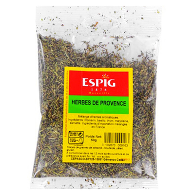 Herbes de Provence aromates 50g Espig