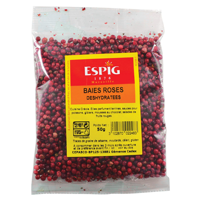Baies roses entières Epice 50g Espig