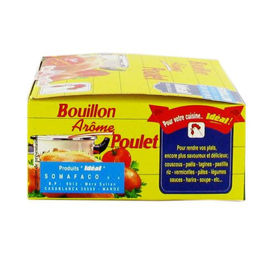 Bouillon de poulet Halal 24 étuis Idéal
