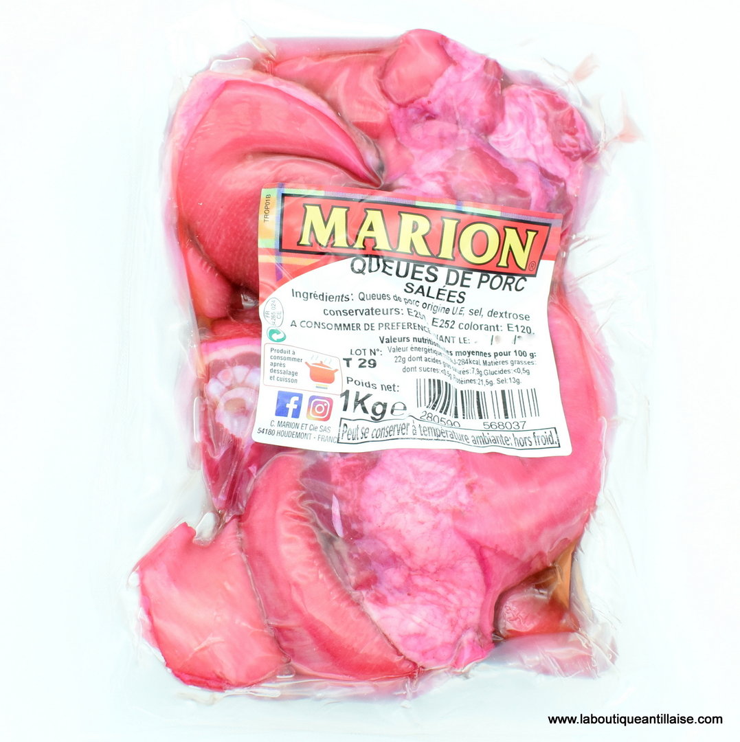 Groins de porc Sous vides Marion