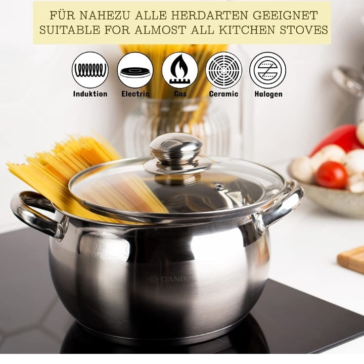 Marmite inox ultra résistant