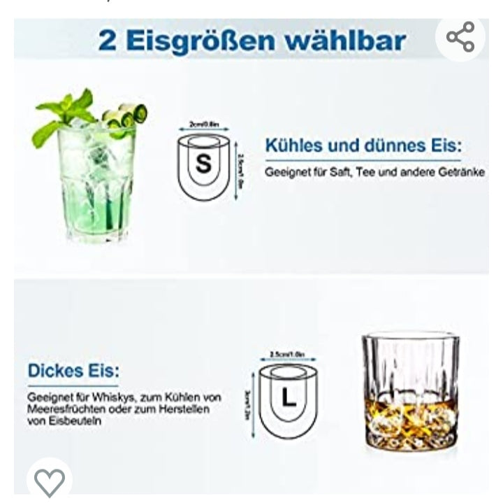 Machine à glaçons rapide