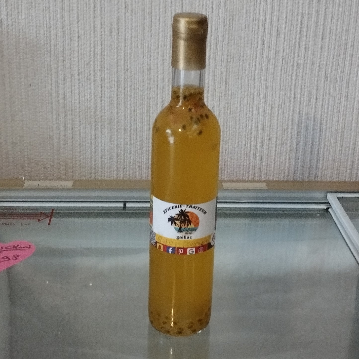 Punch Liqueur de rhum passion Artisanal 18°