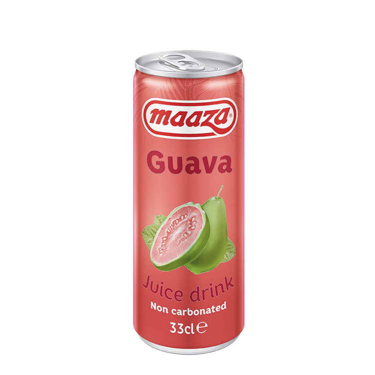 Jus de Goyave non gazeux Maaza 33cl