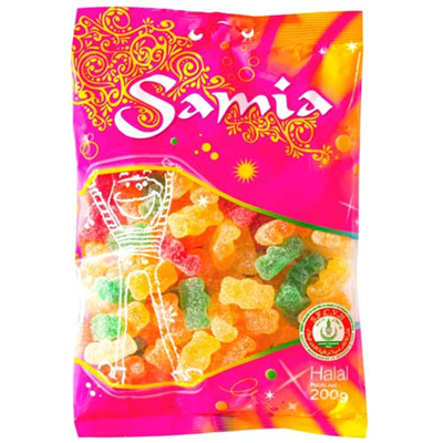 Bonbons halal pastèques SAMIA