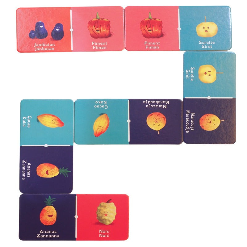 Domino – Fruits et légumes des Antilles