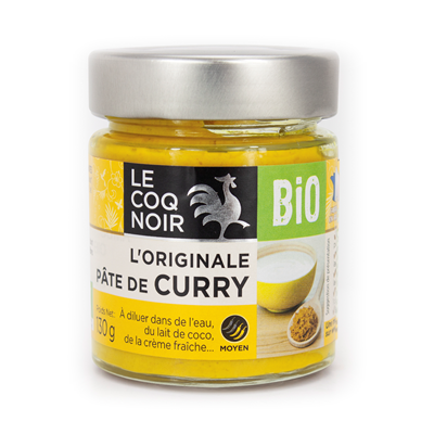 Pâte de curry BIO pot 130 g