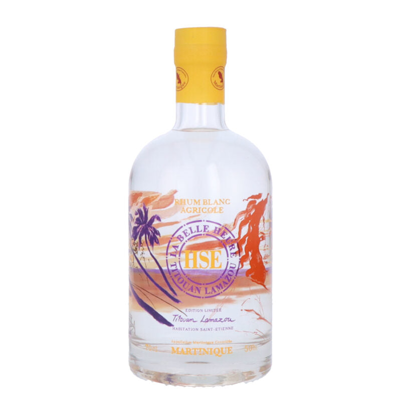 Rhum Blanc Agricole HSE La Belle Heure Titouan Lamazou 50°