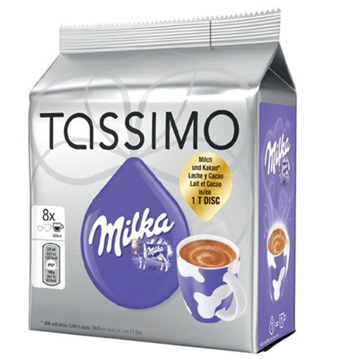 Tassimo Milka 8 dosettes 240 g