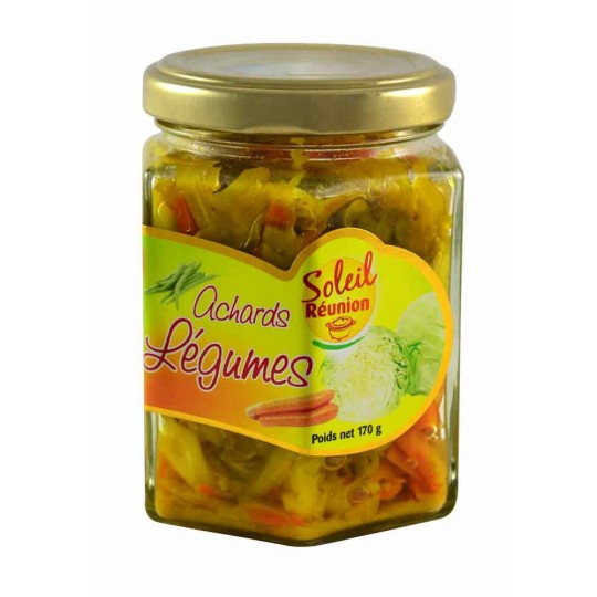Achards légumes Soleil Réunion 170g