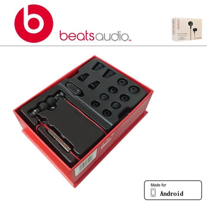 Ecouteurs Beats by Dr. Dre Urbeats Écouteurs Intra-Auriculaires, Noir