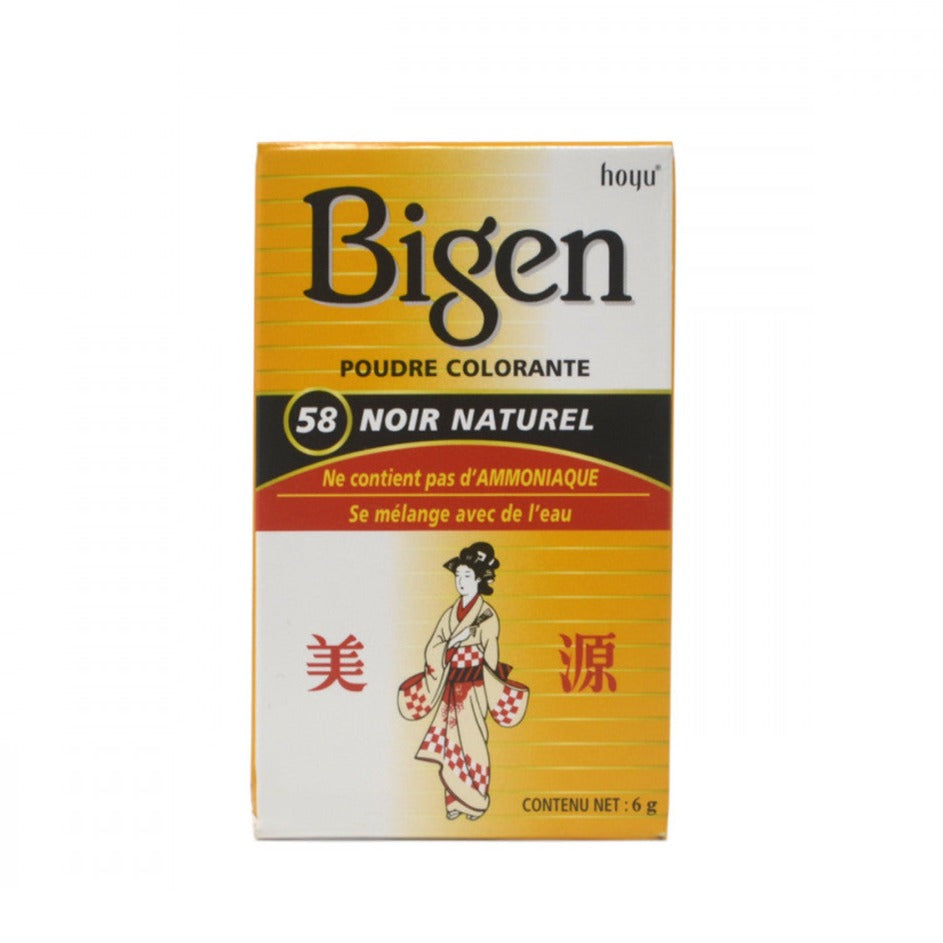 Bigen poudre colorante noir naturel/ black brown 58