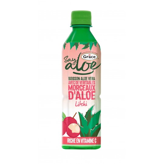Boisson à l'aloe vera letchi Grace 50cl