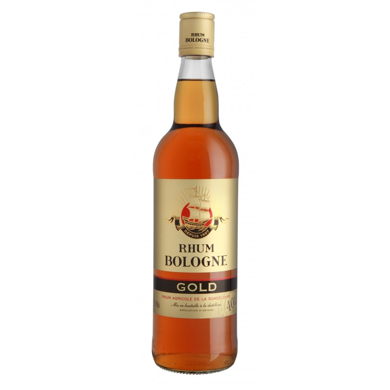 Rhum Ambré Bologne Gold 40° 70 cl Guadeloupe