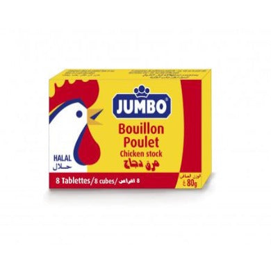 Bouillon de poulet Halal 8 x 80g tablettes Jumbo