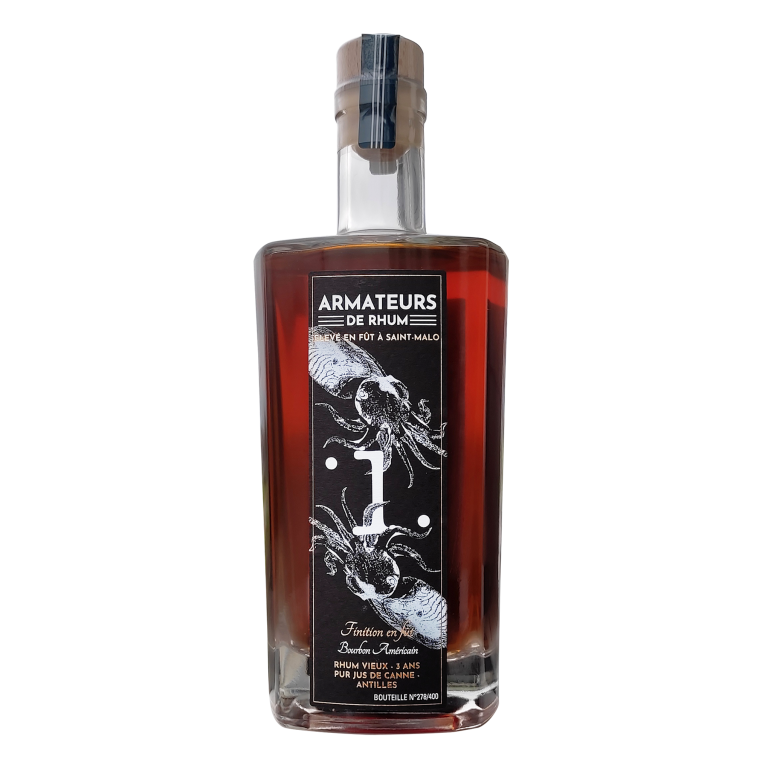 Rhum veillit en fût de Jack Daniel's