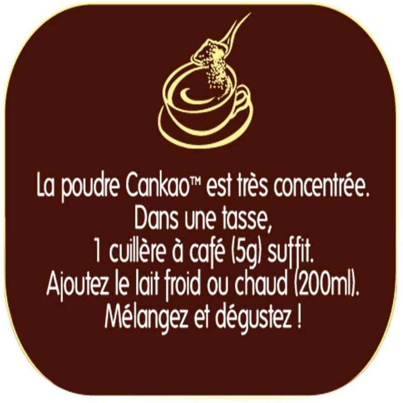 Poudre de chocolat Cankao Boîte 250 g
