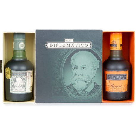 Coffret de Rhum Vieux Diplomatico 35cl 40°