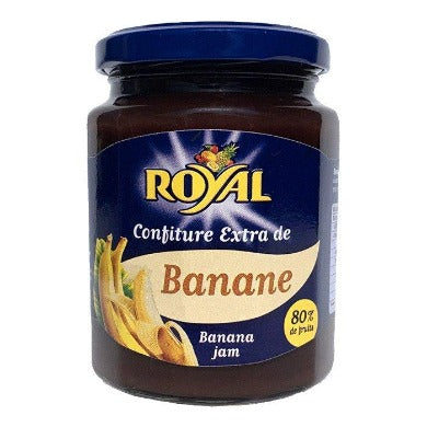 Confiture de Bananes Jaune Royal 330gr