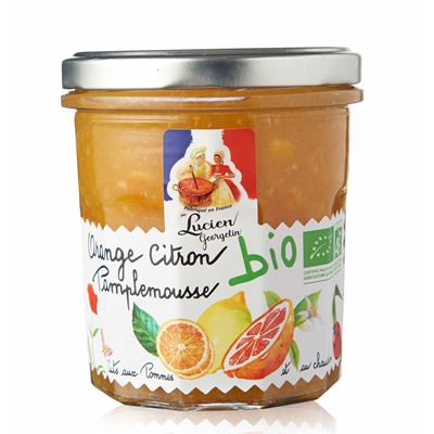 Confiture BIO pot 320 g Lucien (plusieurs parfum disponible )