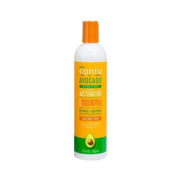 Crème activatrice de boucles AVOCAT & KARITÉ 355ml CANTU