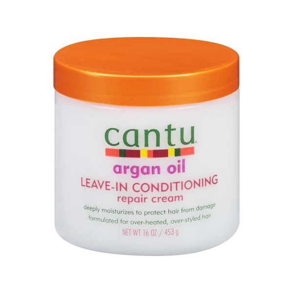 Demelant sans rinçage ARGAN "LEAVE-IN CONDITIONING" 453g Cantu
