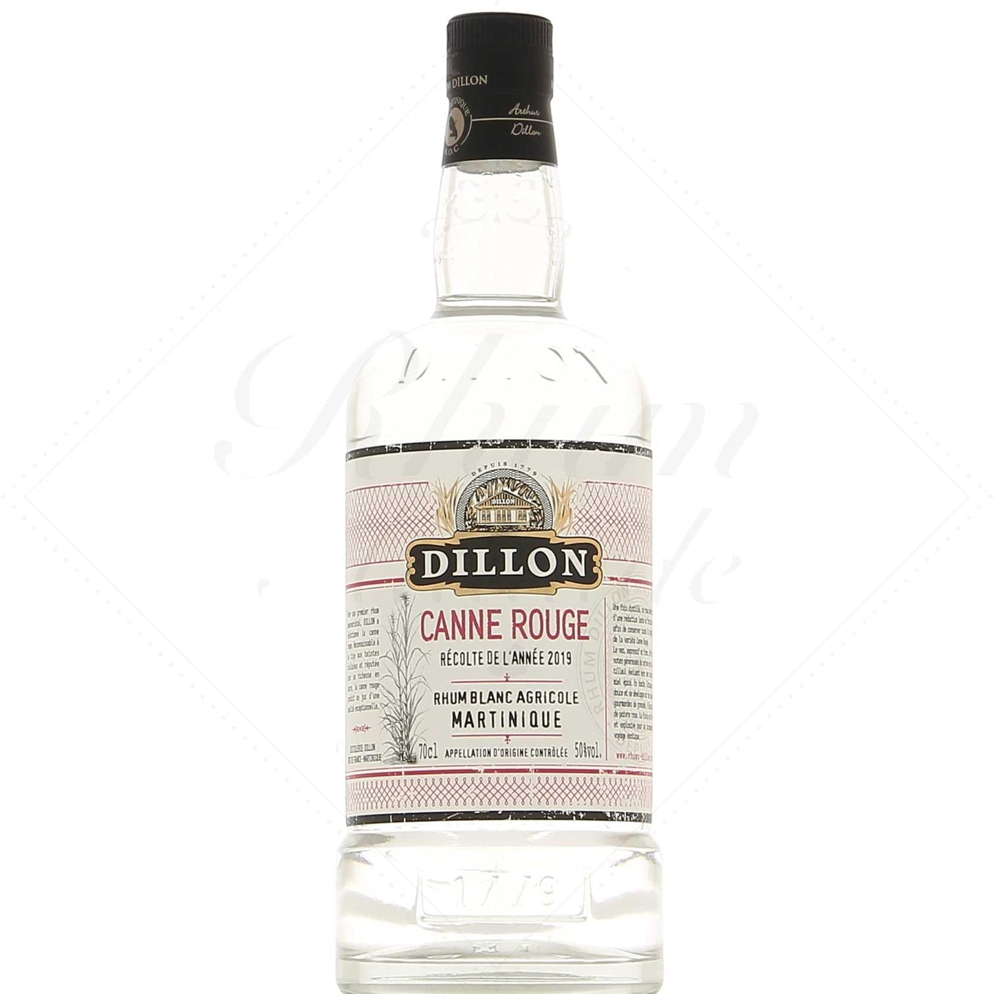 Dillon Rhum Blanc Canne Rouge 2019 50° 70cl Martinique
