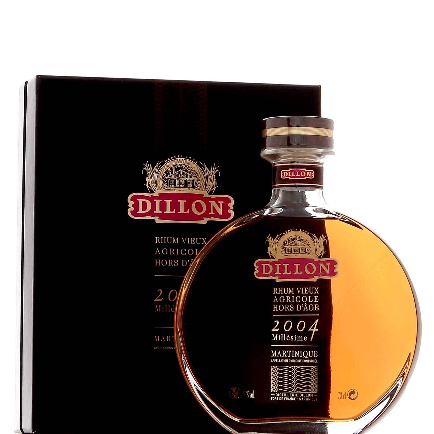 Rhum Hors d'âge DILLON - CARAFE - 70CL - 43°