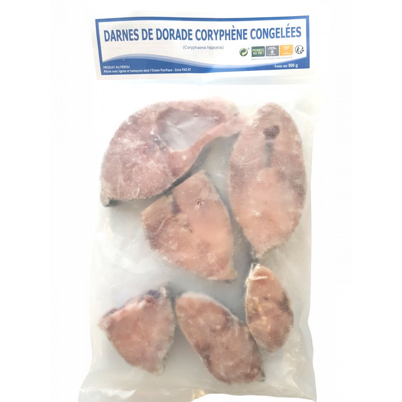Darnes de Dorade Coryphène congelees