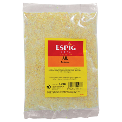 Ail semoule Epice 100g Espig