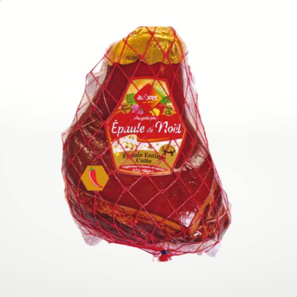 Epaule de Noël premium avec os. 100% français. Idéal pour une cuisson au four