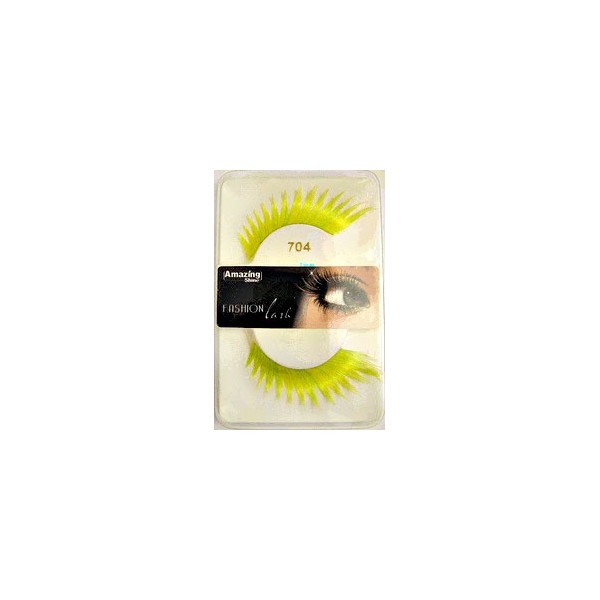 Faux cils Fashion Jaune dramatique 704
