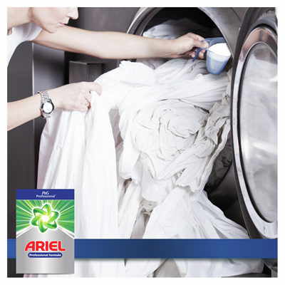Lessive en poudre 9.75 kg, 150 lavages Ariel Professional