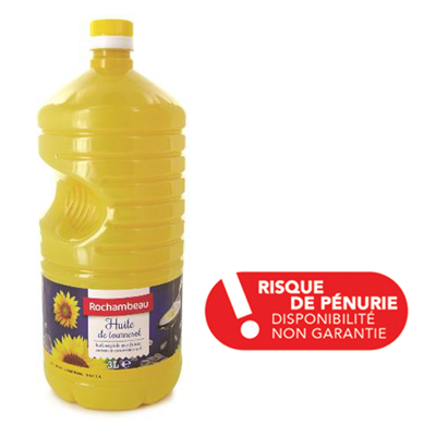 Huile de tournesol 3 L Rochambeau