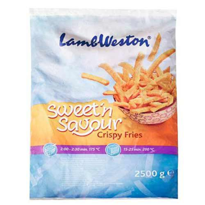 Frite de patate douce 2.5 kg