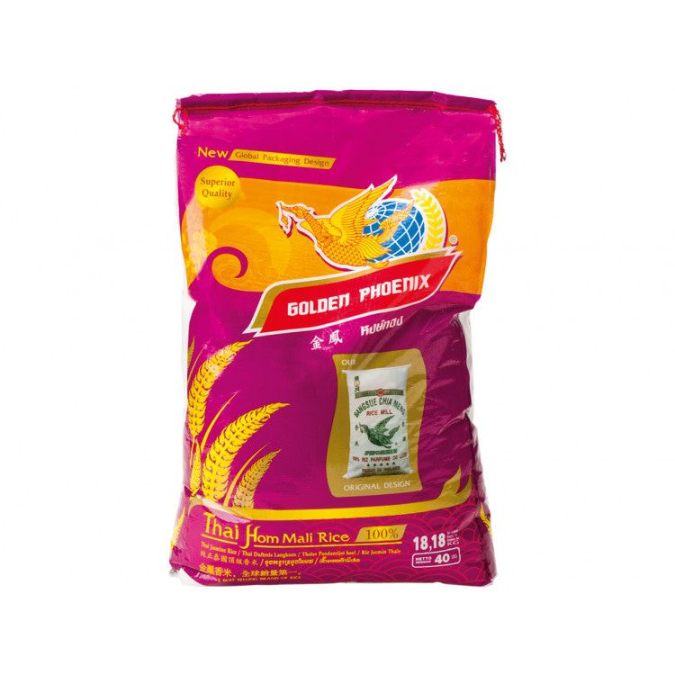 Riz thaï parfumé Golden Phoenix 20kg – Antilles sur Tarn