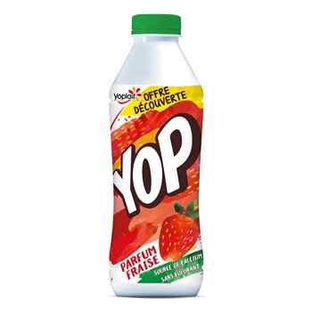 Yaourt à boire Yop de Yoplait Fraise - 850g