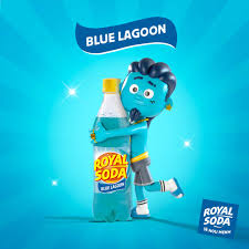 Royal Soda blue lagoon "nouveau parfum"