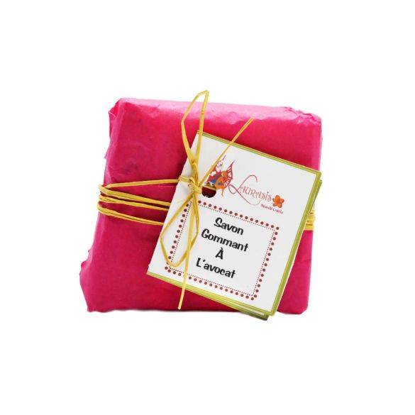 Savon Gommant à l'avocat 100g - LAURASIS BEAUTE CREOLE