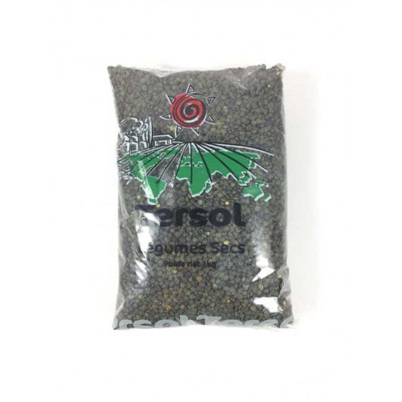 Lentilles béluga noir - Tersol - 1Kg