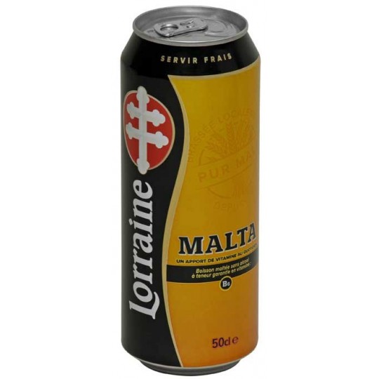Malta Lorraine boite 50cl Martinique