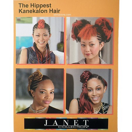 Mèches à tresser 100% Kanekalon Jumbo Braid - Janet