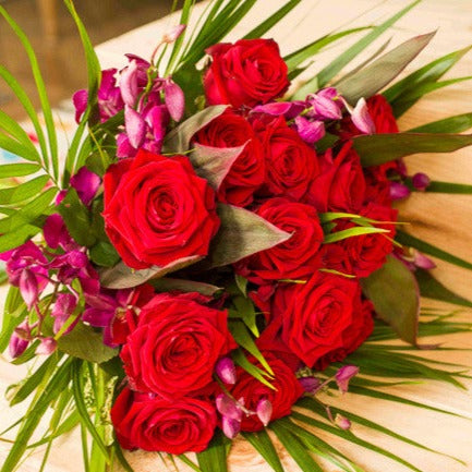 Bouquet de roses Passion