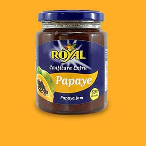 Confiture Arôme Papaye rouge Royal 330g