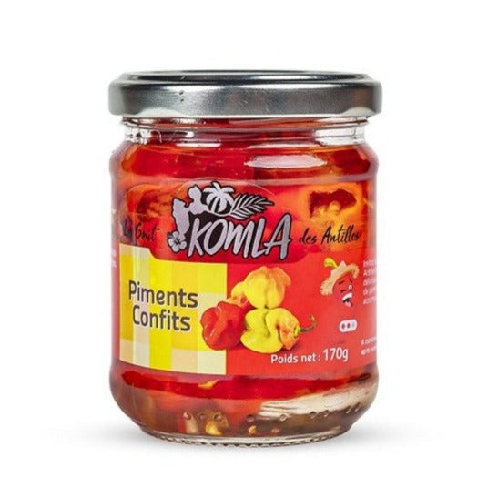 Piments Confits 170g KOMLA