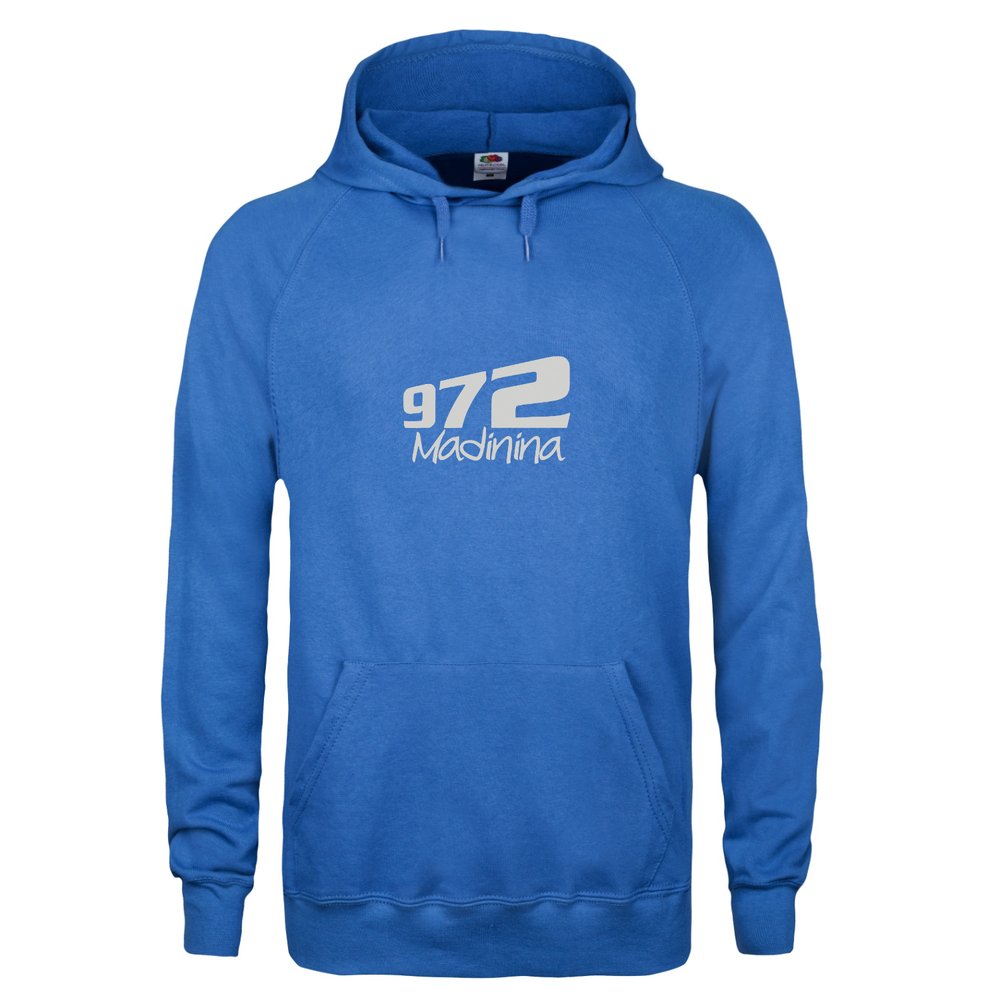 Pull Sweat à capuche personnalisé BLEU madinina