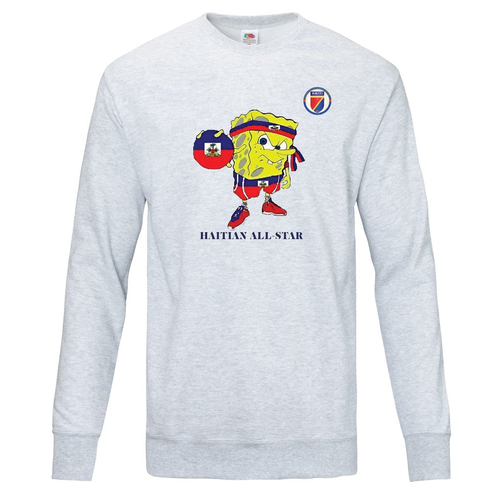 Pull à manches montées Lightweight HAITI ALL STAR