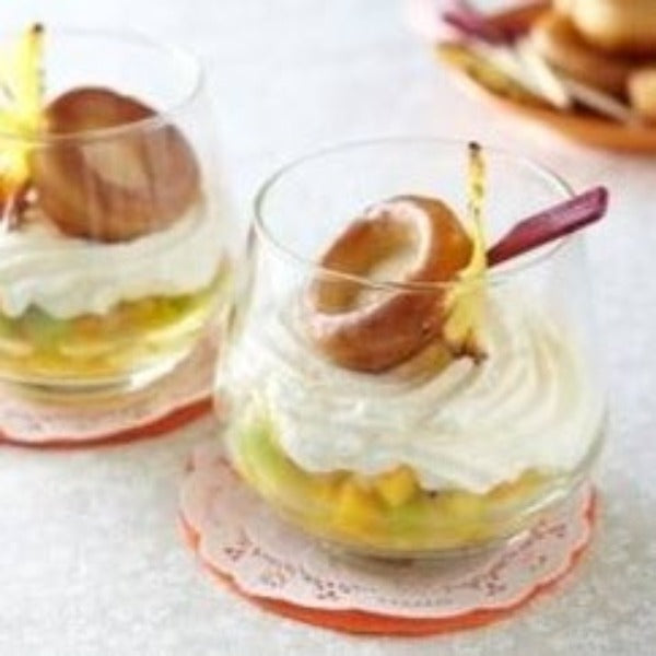 Lot de 10 verrines fruits exotiques