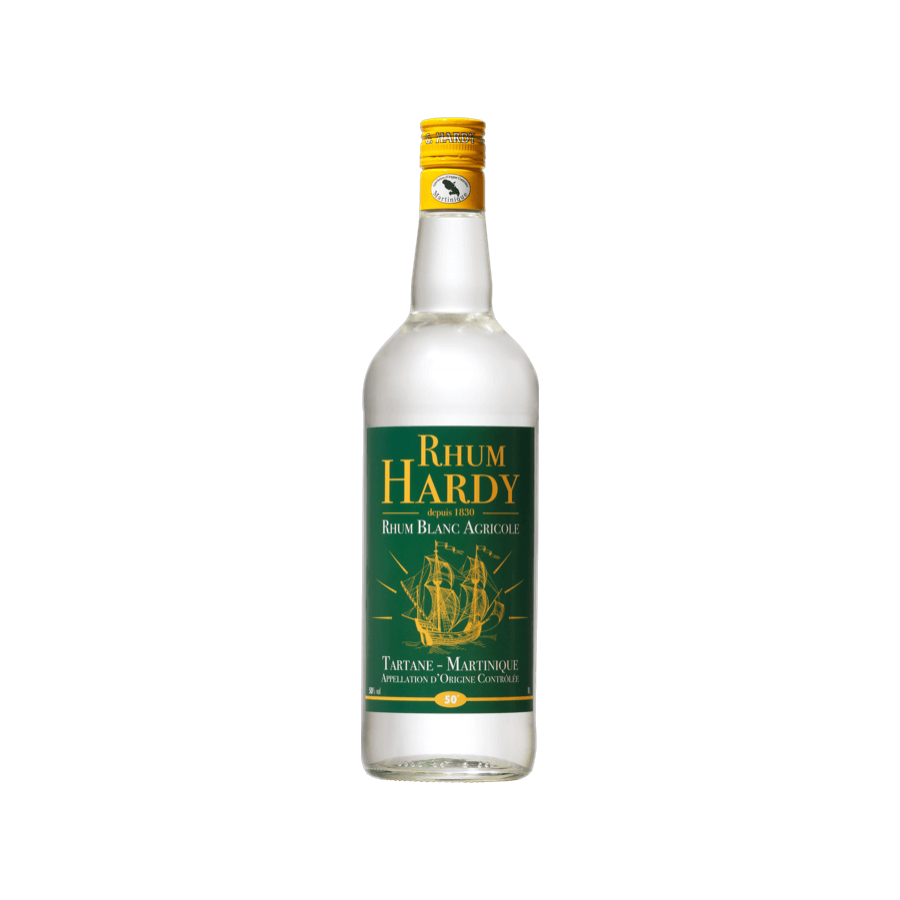 Rhum Blanc Agricole Hardy 50° 1L
