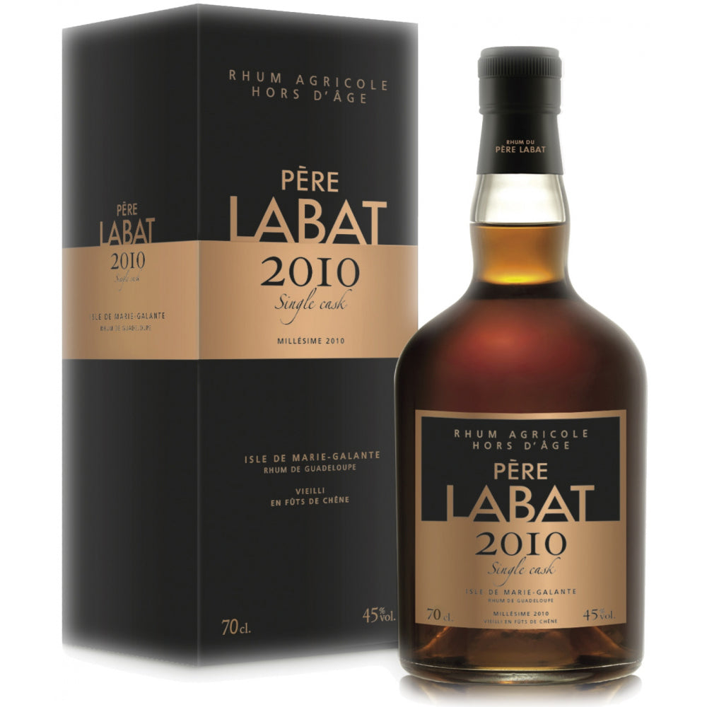 Rhum Vieux Millésime 2010 Père Labat